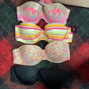 4 bathing suit tops